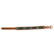 Myra Bag: "WHITZER HAND-TOOLED BEADED DOG COLLAR"