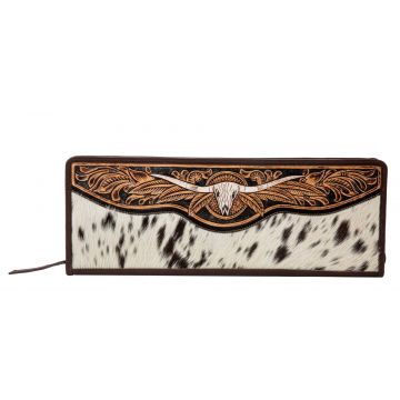 Myra Bag: "SPIRIT OF THE HERD HAND-TOOLED JEWELRY BOX CASE"