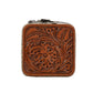 Myra Bag: "TILLY BLUFF SQUARE HAIR-ON HIDE JEWELRY BOX"