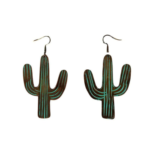 Blazin' Roxx Cactus Earring