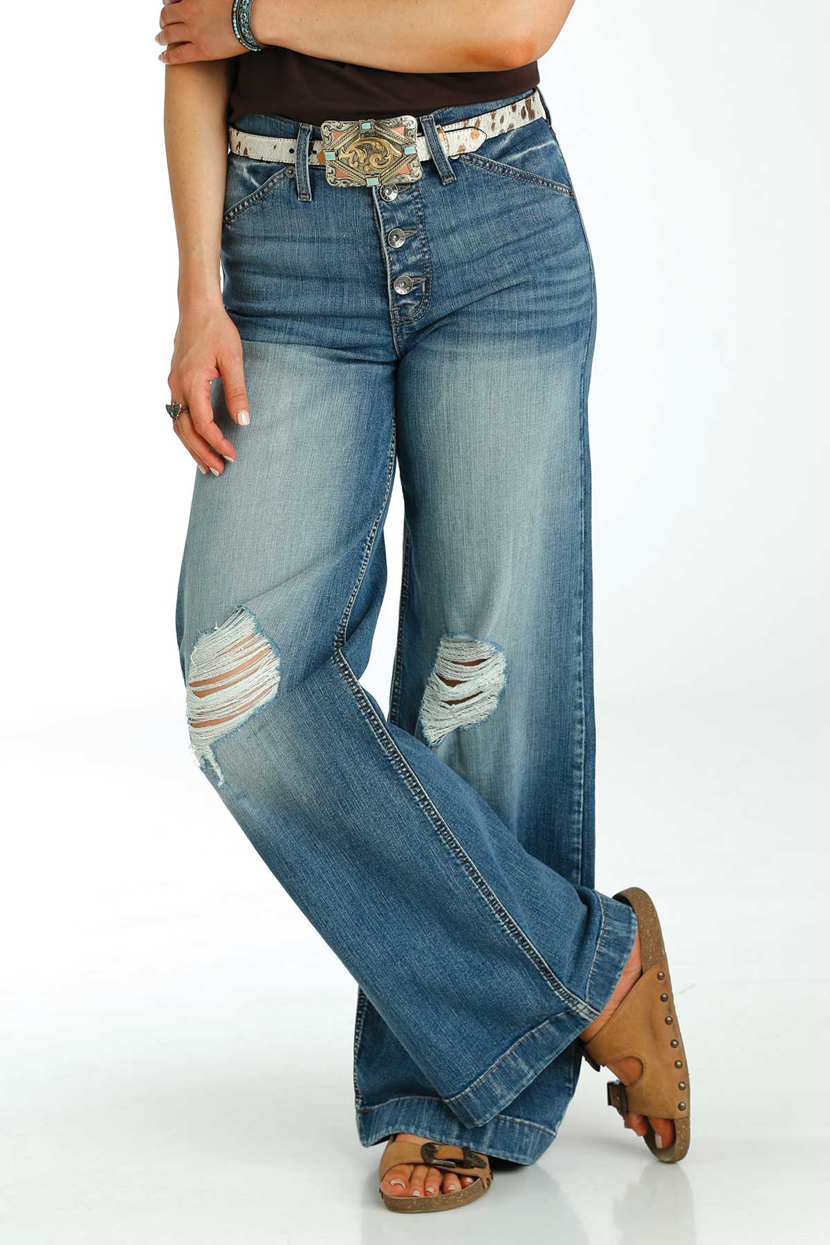 Cruel Denim Skylar Wide Leg Jeans