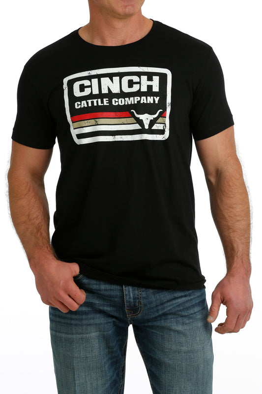 Cinch Men's Cattle Company Graphic T-Shirt - Black