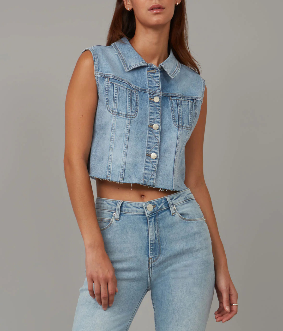 Lola Jeans - Cropped Vest