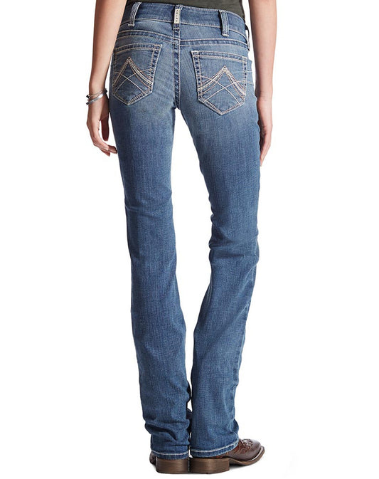 ARIAT Women's Mid-Rise Straight Jeans