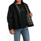 Cinch Men's Black Zip-Up Bonded Jacket