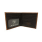ARIAT Men's Embossed Logo Leather Wallet