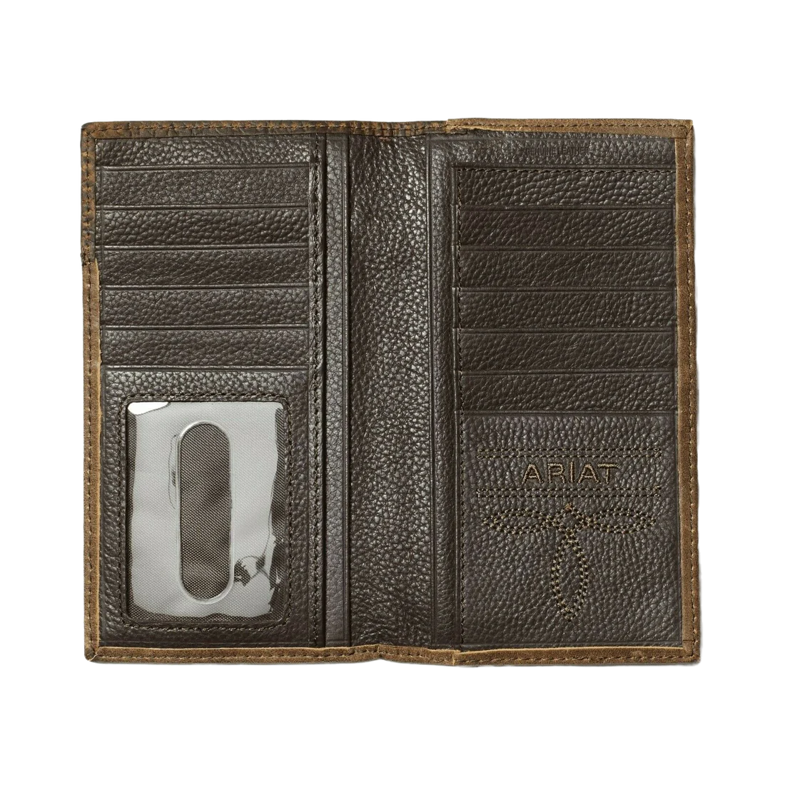 ARIAT Men's Distressed Leather Wallet