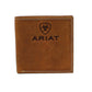 ARIAT Men's Embossed Logo Leather Wallet