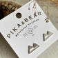 Pika & Bear "Bankhead" Mountain Range Stud Earrings