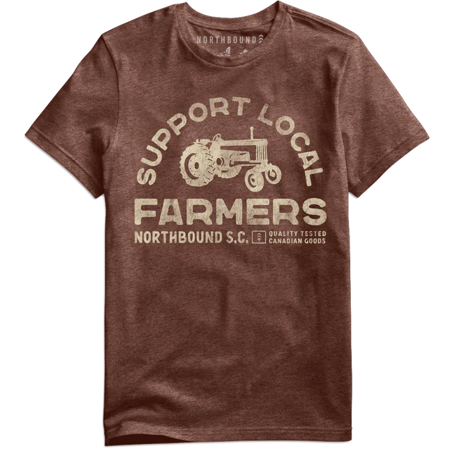 Northbound Supply Co. Unisex Support Local Farmers T-Shirt