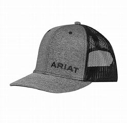 ARIAT Grey & Black w/ Small Embroidered Logo Cap
