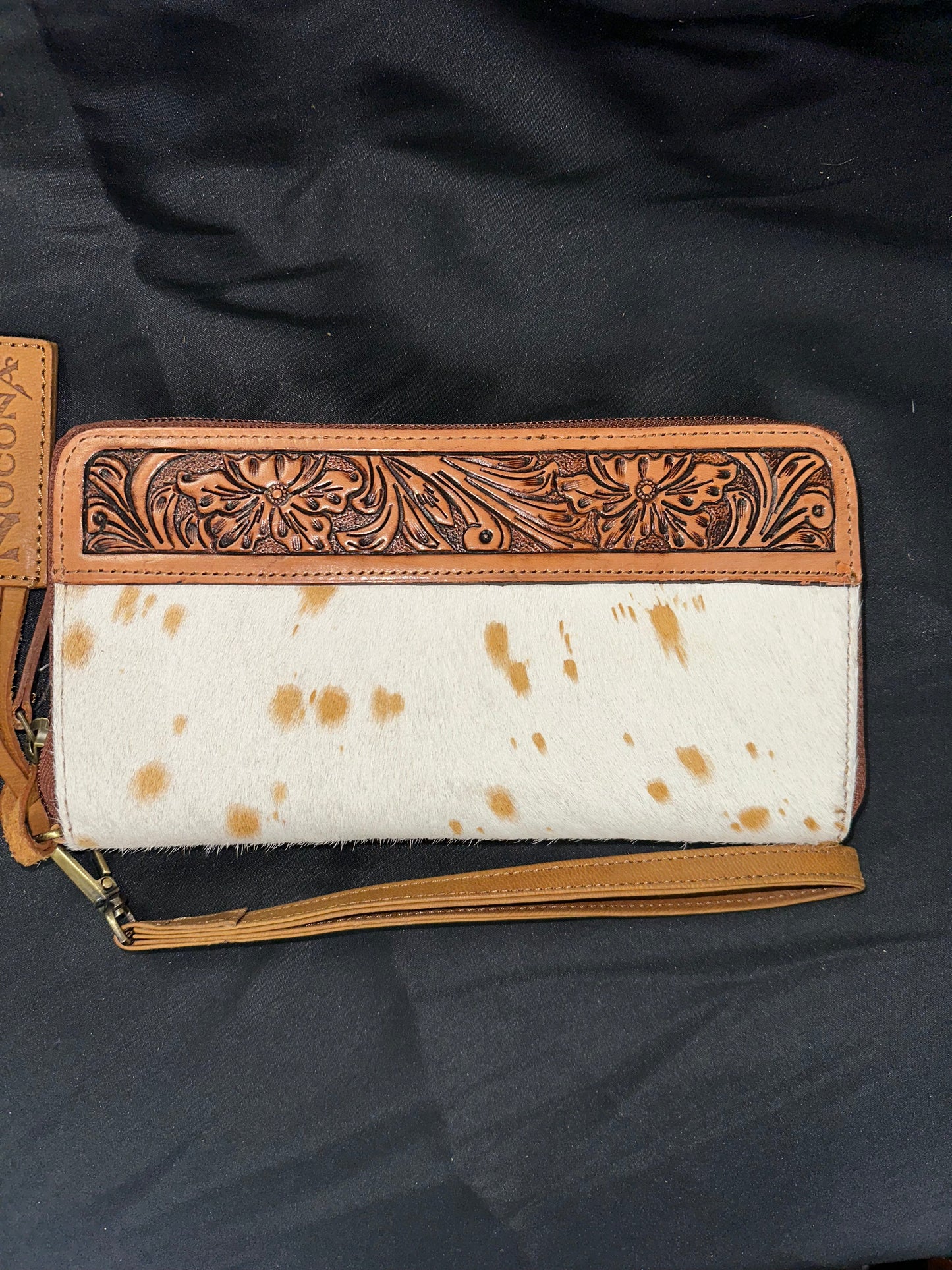 Nocona Kimberly Hair-On Leather Wallet