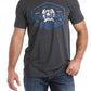 Cinch Men's Graphic T-Shirt - Heathered Black