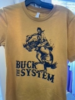 'Buck The System' Unisex T-Shirt